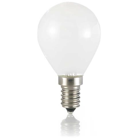 Lampadina E14 Sfera 4w 3000k Cri80 Bianco - Ideal Lux 101217 - Foto 2