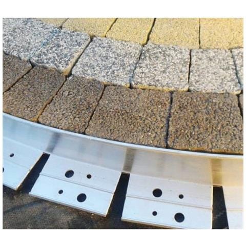 Bordure Per Aiuole In Alluminio 64mm X 100cm | Aiuole Giardino | Bordure Per Giardino - Foto 4