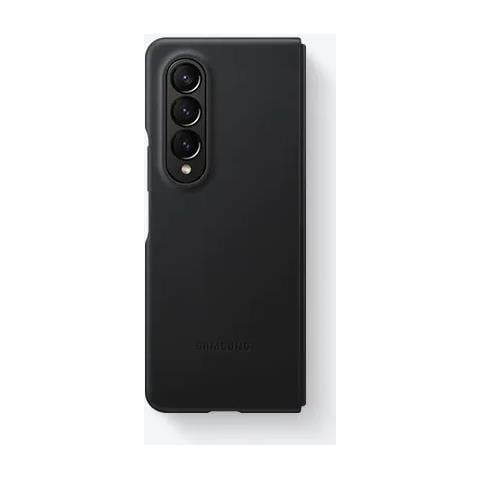 Cover EF-VF936LBEGWW per Galaxy Z Fold4 in Pelle Antipolvere Antigraffio Colore Nero  - Foto 1