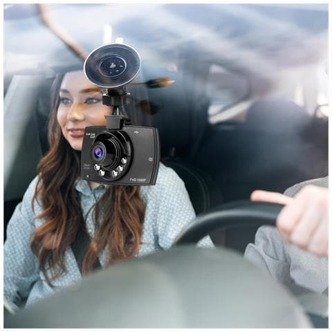 Dashcam Full Hd 1080p Telecamera Frontale Per Auto Discreta E Compatta - Foto 6