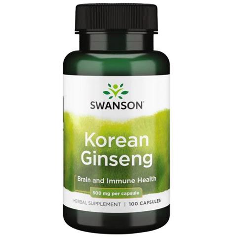 Ginseng Coreano 500 Mg 100 Capsule Swanson Health Products - Foto 1