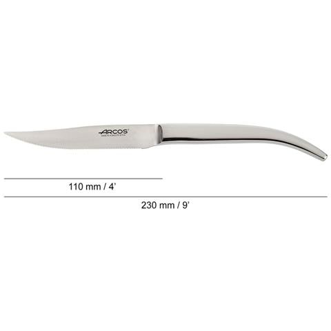 Lama In Acciaio Inossidabile Micro-tagliente Lunga 11 Cm E Orogramma Monoblocco - Foto 1