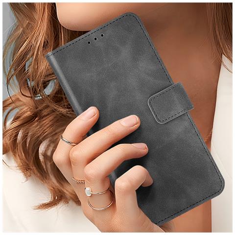 Custodia Per Samsung Galaxy S24 Plus Portafoglio Supporto Video - Foto 2