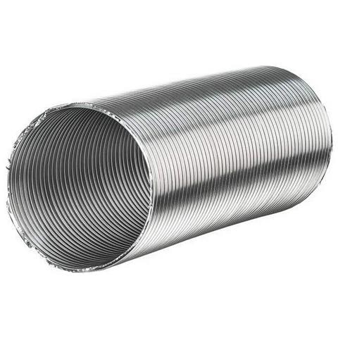 Tubo Flex Argentato Semirigido 1,5 M Alluminio Ø 10 Cm - Foto 1