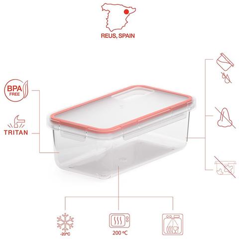 Contenitore Per Conservare Gli Alimenti Valira 6090/50 Ermetico Trasparente Plastica 750 Ml - Foto 2