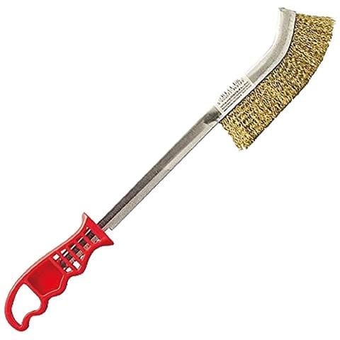 Spazzola A Mano Curva Lunga 'spid' Acciaio - Foto 1