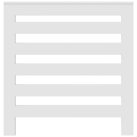 Copertura Termosifone Bianca 78x20x82 Cm Legno Multistrato - Foto 3