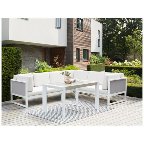 Set Di Copricuscini Per Set Da Giardino Bianco Sporco Castella - Foto 1