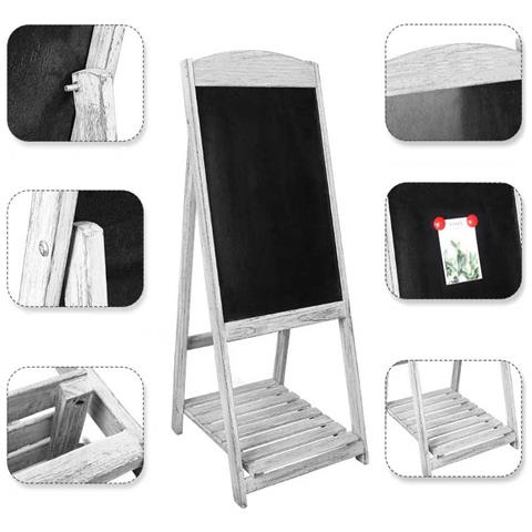 Lavagna Pubblicitaria Da Esterno Locali Colore Bianco Anticato - Foto 4