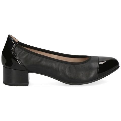 Black Nappa Elegant Closed Formal Scarpe Eleganti Pelle Scarpe Donna Nero Eu 37, 9-22500-42-022 - Foto 2
