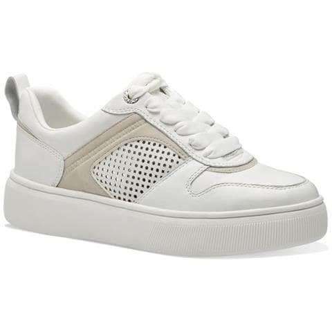 Leisure Trainers White Comb Sneakers Pelle Scarpe Donna Bianco Eu 38, 1-23735-42 197 - Foto 1