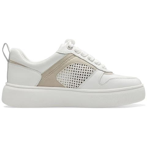 Leisure Trainers White Comb Sneakers Pelle Scarpe Donna Bianco Eu 38, 1-23735-42 197 - Foto 3
