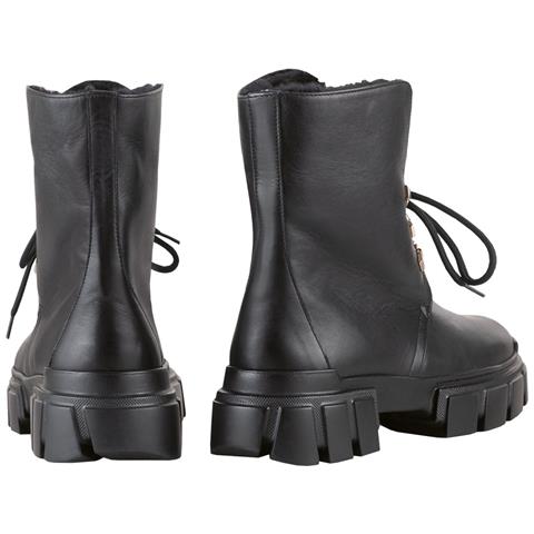 Winter Hike Wm Booties Stivaletti Pelle Scarpe Donna Nero Eu 37.5, 8-102745 0100 - Foto 3