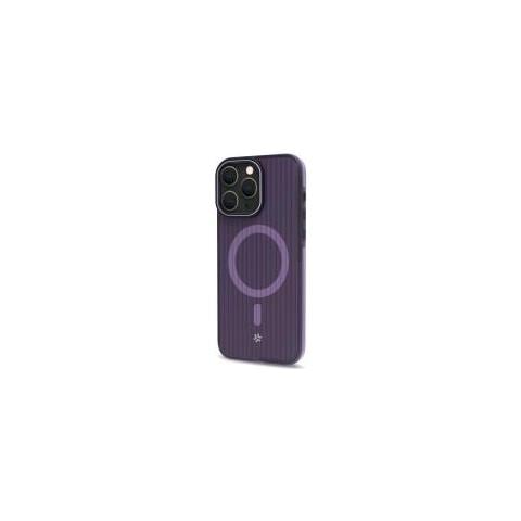 Apple Iphone 16 Pro Max Cover Magsafe In Tpu Design Semi Trasparente Viola - Foto 1