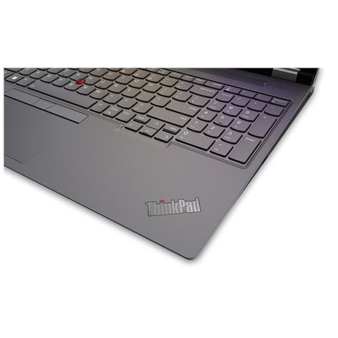 ThinkPad P16 Intel® Core™ i7 i7-13850HX Workstation mobile 40,6 cm (16") WQXGA 16 GB DDR5-SDRAM 512 GB SSD NVIDIA RTX 3500 Ada Wi-Fi 6E (802.11ax) Windows 11 Pro Grigio, Nero - Foto 11