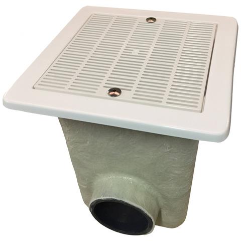 Scarico Inferiore 330x330mm - Calcestruzzo - Foto 1