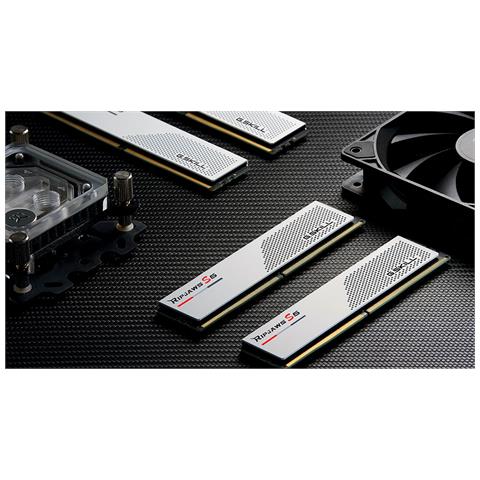 Memoria Ripjaws S5 DIMM 288-pin 64 GB (2x32 GB) DDR5 5600 MHz CL36 Bianco - Foto 2
