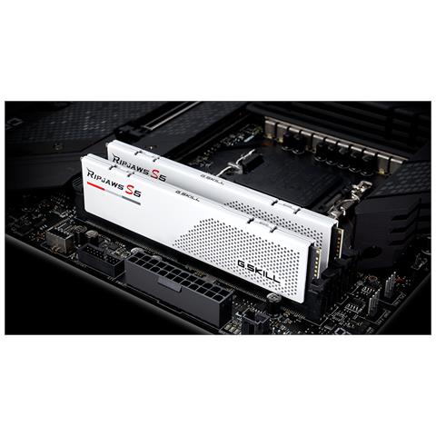 Memoria Ripjaws S5 DIMM 288-pin 64 GB (2x32 GB) DDR5 5600 MHz CL36 Bianco - Foto 5