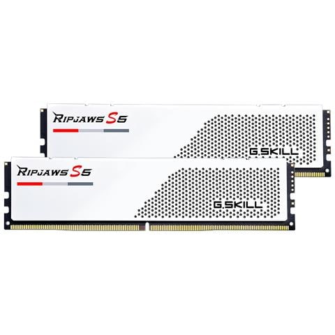 Memoria Ripjaws S5 DIMM 288-pin 64 GB (2x32 GB) DDR5 5600 MHz CL36 Bianco - Foto 1