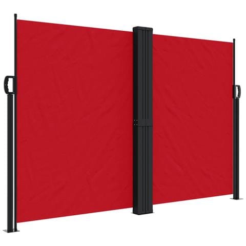 Tenda Da Sole Laterale Retrattile Rossa 160x1200 Cm - Foto 2