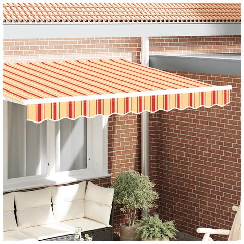 Contrasto per tende per telaio da 2.5 m Multicolore 2.3x0.2 m - Foto 2
