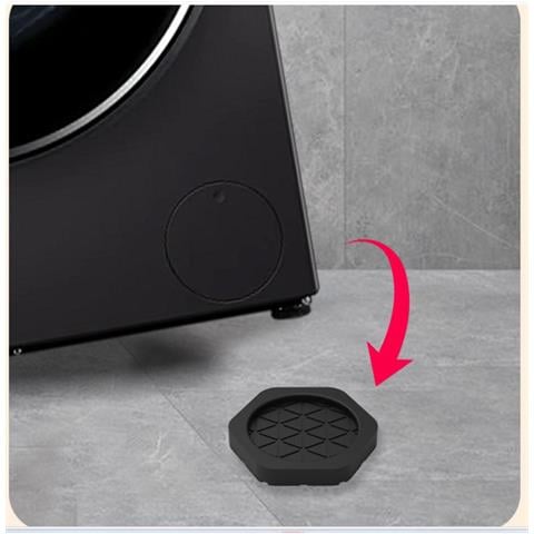 Piedini Antivibrazione Per Lavatrice - Confezione Da 4 Black - Foto 4