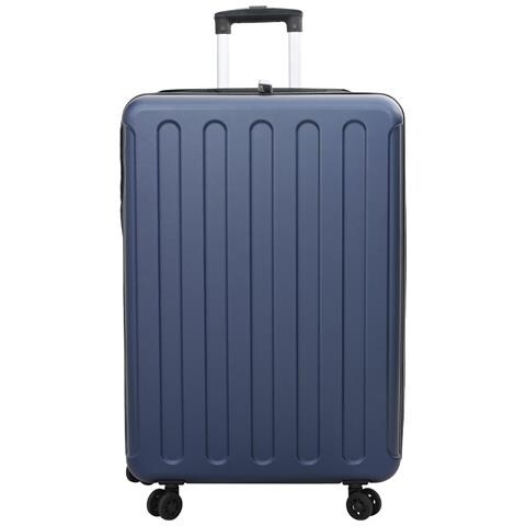 "Valigia pieghevole rigida 28"" Blu scuro 50x30x76 cm ABS" - Foto 2