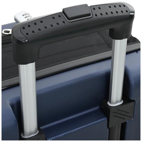 "Valigia pieghevole rigida 28"" Blu scuro 50x30x76 cm ABS" - Foto 9