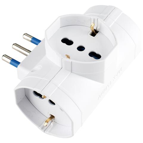 PP2349 adattatore per presa di corrente Tipo L (IT) Bianco - Foto 1