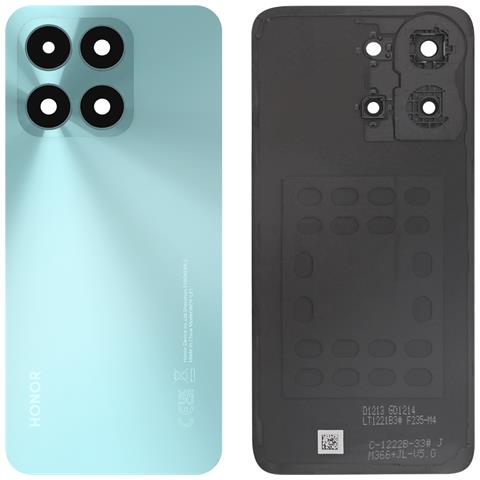 Coperchio Batteria Originale Per Honor X6a Con Adesivo Pre-applicato, Turchese - Foto 1