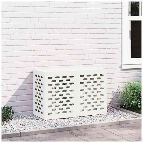 Copertura per condizionatore d'aria Bianco 90 x 40 x 60 cm - Foto 2