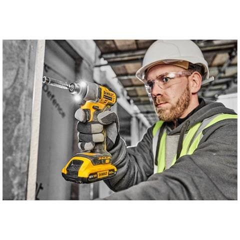 DCF840D2T-QW cacciavite elettrico e avvitatore a impulso 3200 Giri /min Nero, Giallo - Foto 2
