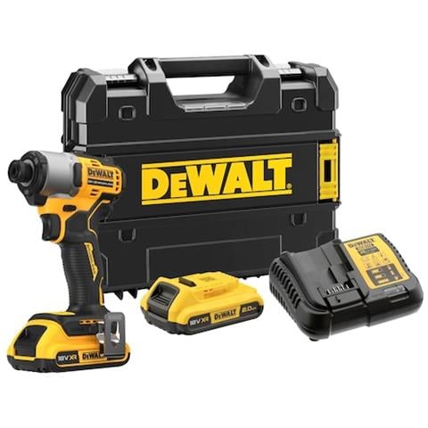 DCF840D2T-QW cacciavite elettrico e avvitatore a impulso 3200 Giri /min Nero, Giallo - Foto 1