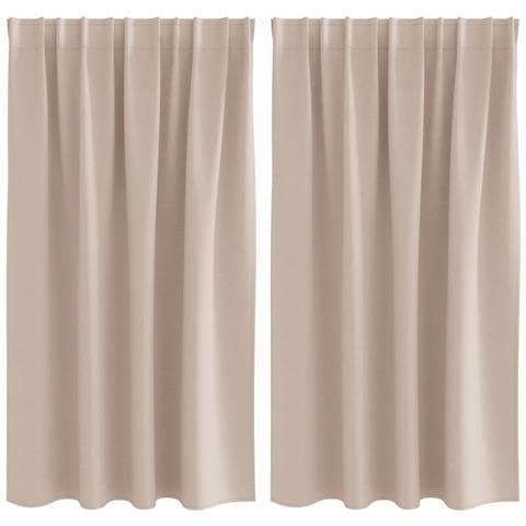 Tende con tende 2 pcs Talpa Poliestere - Foto 1