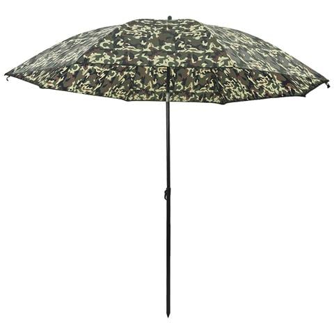 Ombrellone da Pesca Mimetico 300 x 240 cm Poliestere Oxford - Foto 2