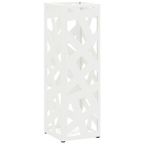 Supporto per Ombrellone Bianco 15.5 x 15.5 x 49 cm Metallo - Foto 1