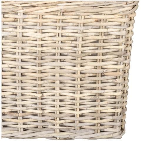 Cestino per Piante con archiviazione 2 pcs Grigio Rattan Lacak - Foto 8
