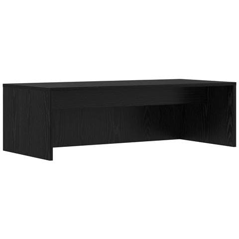 Scrivania a parete Rovere Nero 100 x 45 x 30 cm - Foto 1