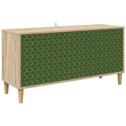 Mobile TV GELEEN 102 x 33 x 50 cm Sonoma Legno ingegnerizzato - Foto 1