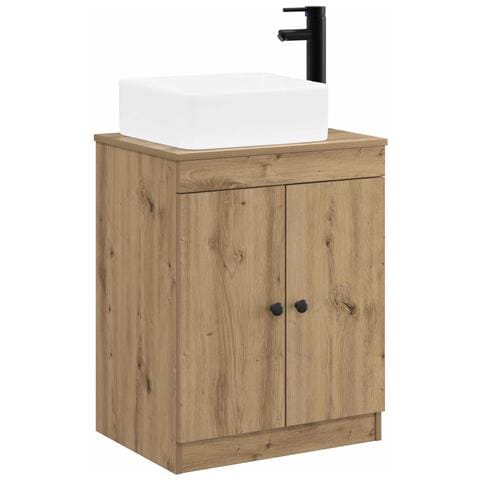 Set di mobili per il bagno Rovere Artigianale - Foto 1