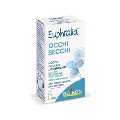 Gocce Ocualri Lubrificanti Euphralia Occhi Secchi 10 ml - Foto 2