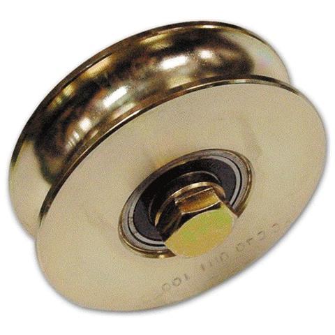 Ruota Gola ad U per Cancelli Ø 140 mm Spessore 32 mm Fc 315 - Foto 2