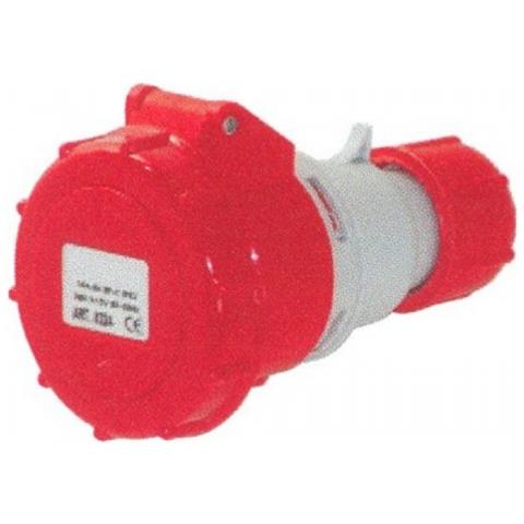 Presa Mobile Industriale 380V 16A 3P+T IP67 Rossa - Foto 2