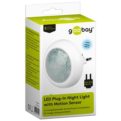 Luce Led Notturna Con Sensore Di Movimento A Infrarossi - Foto 2