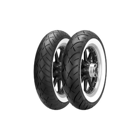 Pneumatico Moto 90 B 16 74 H Me888 M. U. Whitewall Post Metzel - Foto 1