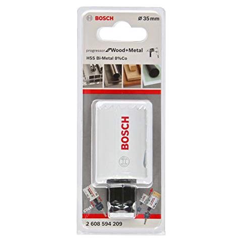 professionale 2608594209 Sega una Tazza per il legno e metallo Legno all'e Metallo, Accessorio per Foratrice, Colore:, Ø 35 millimetri - Foto 1