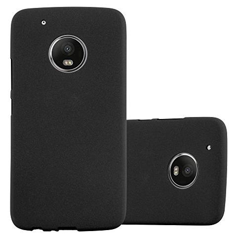 Cadorabo Custodia Compatibile Con Motorola Moto G5 In Frost Nero - Coperchio Protettivo In Silicone Tpu Flessibile - Foto 1