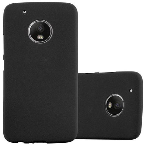 Cadorabo Custodia Compatibile Con Motorola Moto G5 In Frost Nero - Coperchio Protettivo In Silicone Tpu Flessibile - Foto 2