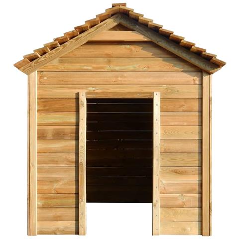 Casetta da Giardino per Bambini 120x120x146 cm in Legno di Pino - Foto 2