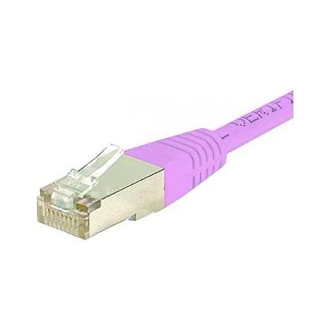 854481 Cavo Di Rete 1,5 M Cat6 S / ftp [ s-stp] Rosa (patch Cord Rj45 Cat. 6 S / ftp Pink- 1.50 M Full Copper)  - Foto 1